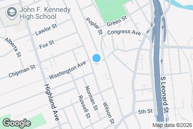 Map image of the property - 495 Washington Ave