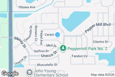 Map image of the property - 2665 Bay Leaf Dr