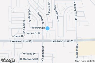 Map image of the property - 1623 Venus Dr E