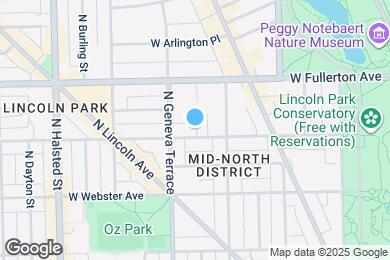Map image of the property - 534 W Belden Ave