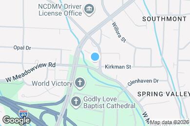 Map image of the property - 1402 Kirkman St