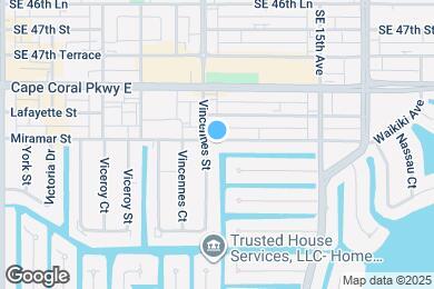 Map image of the property - 1304 Miramar St