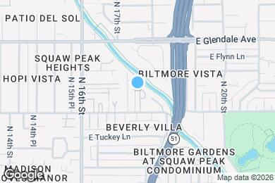Map image of the property - 6724 N Ocotillo Hermosa Cir