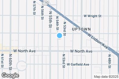 Map image of the property - 2354 N 54th St
