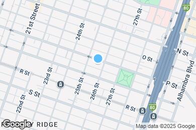 Map image of the property - 2522 P St