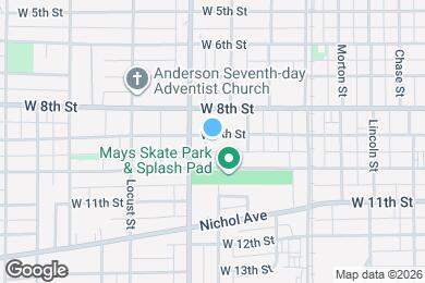 Map image of the property - 921 W 9th St