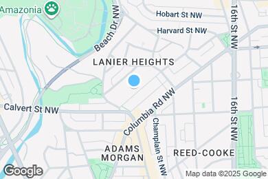 Map image of the property - 1777 Lanier Pl NW