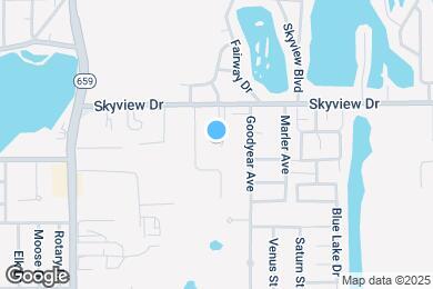 Map image of the property - 1515 Moonlite Dr