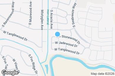 Map image of the property - 9715 W Stonewood Dr