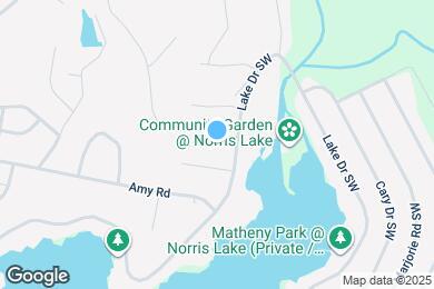 Map image of the property - 4400 Milton Trail SW
