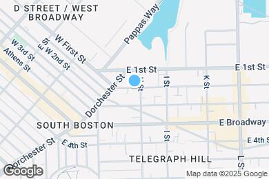 Map image of the property - 533 E 2nd St