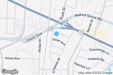 Map image of the property - 2766 Union Ave