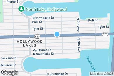 Map image of the property - 1020 Hollywood Blvd
