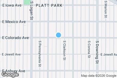 Map image of the property - 1800 S Washington St