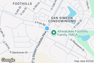 Map image of the property - 16440 S 10th St