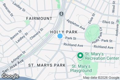 Map image of the property - 3774 Mission St