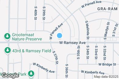 Map image of the property - 3708 W Ramsey Ave