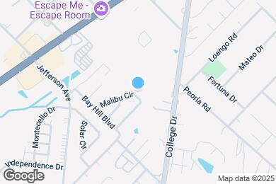Map image of the property - 2626 Malibu Cir