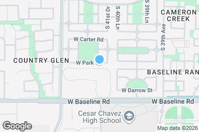 Map image of the property - 4125 W Park St