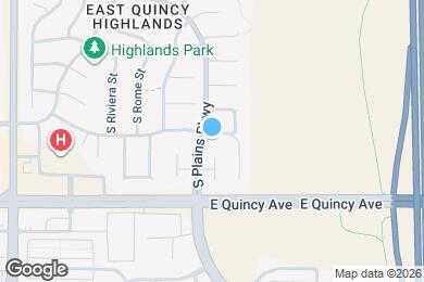 Map image of the property - 22320 E Princeton Dr