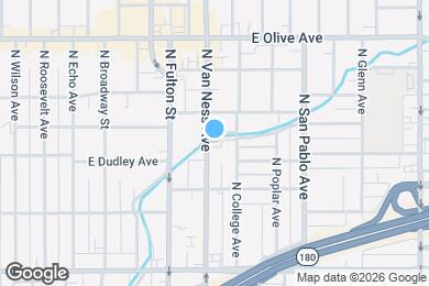 Map image of the property - 946 N Van Ness Ave