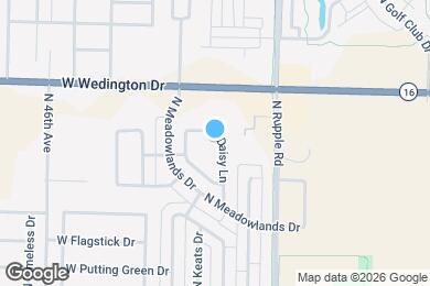 Map image of the property - 887 N Daisy Ln