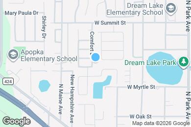 Map image of the property - 353 Comfort Dr