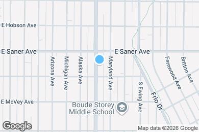 Map image of the property - 2830 S Marsalis Ave