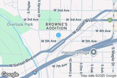 Map image of the property - 428 S Chestnut St