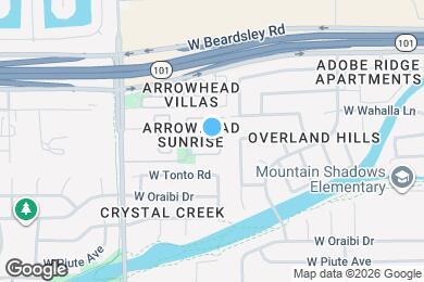 Map image of the property - 4907 W Marco Polo Rd