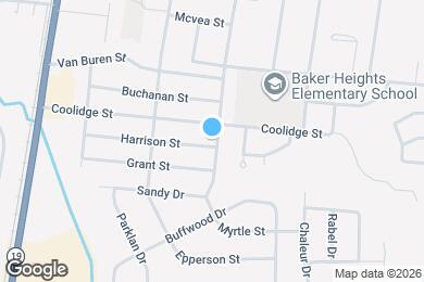 Map image of the property - 3661 Harrison St