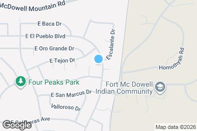 Map image of the property - 15010 N El Pueblo Blvd