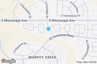 Map image of the property - 23955 E Arizona Pl