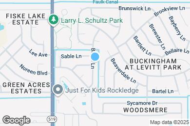 Map image of the property - 956 Bridle Ln
