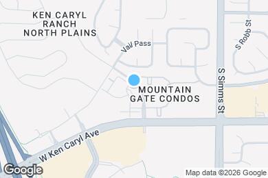 Map image of the property - 7415 S Alkire St