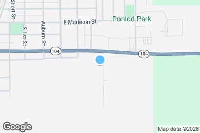 Map image of the property - 400 S Clover Ln