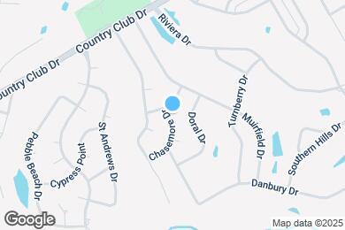 Map image of the property - 1026 Chasemore Dr