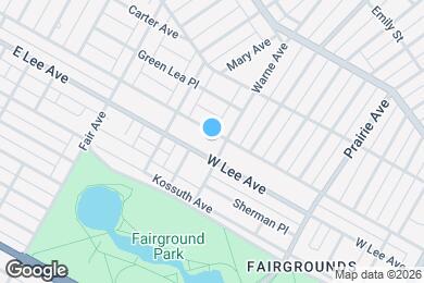 Map image of the property - 4012 Penrose St