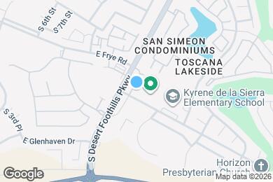 Map image of the property - 16513 S 10th St