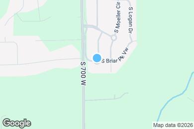 Map image of the property - 6953 W Briar Park View