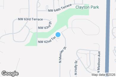 Map image of the property - 6235 N Hickory Ct