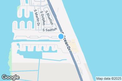 Map image of the property - 10857 S Ocean Dr