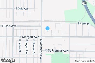 Map image of the property - 3427 S California St