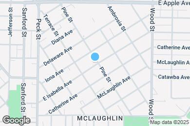 Map image of the property - 1209 Pine St