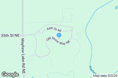 Map image of the property - 3317 Old Stone Way NE