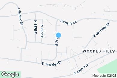 Map image of the property - 2056 E 1325 N