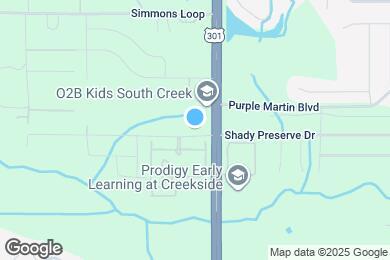 Map image of the property - 10488 Shady Preserve Dr