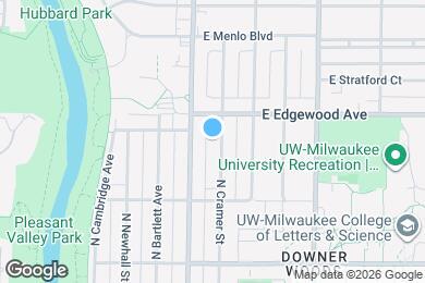 Map image of the property - 3469 N Cramer St