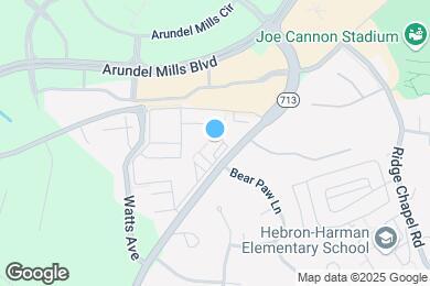 Map image of the property - 1622 Hardwick Ct