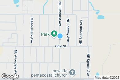 Map image of the property - 2025 NE Elmhurst Ave